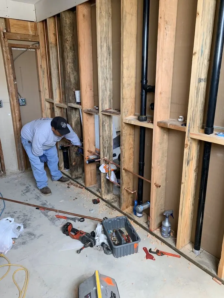 Commercial rough-in plumbing for Water Heater Replacement in Gray Gables